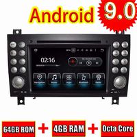 ROADYAKO 7Inch Android 9.0 Car DVD Player for Benz SLK 171 2004 2005 2006 2007 2008 2009 2010 2011 GPS Nasvigation Radio Stereo WiFi 3G RDS FM AM Bluetooth