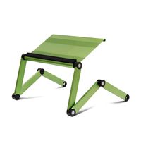 Furinno Ergonomics Aluminum Vented Adjustable Multi-functional Laptop Desk Portable Bed Tray