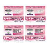 Cortizone-10 Intensive Feminine Itch, 1 Ounce (4 Pack)
