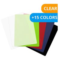 casa pura Office Chair Mats for Carpeted Floors - 30"x48" | Carpet Protector Floor Mat, Red - BPA Free, Odorless | Matching Desk Mats Available