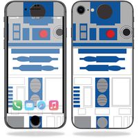 MightySkins Skin Compatible with Apple iPhone 8 - Cyber Bot | Protective, Durable, and Unique Vinyl Decal wrap Cover | Easy to Apply, Remove, and Change Styles | Made in The USA