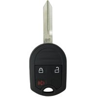 Keyless2Go New Uncut Keyless Remote Head Key Fob for Select F-150 Edge Escape Explorer Fusion Vehicles That use OUCD6000022 164-R8070