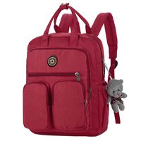 Bag Wizard Backpack Purses Casual Lightweight Bookbag Purse Teen Girls School Bag Women Small Travel Daypack Handbag Purse Red
