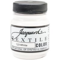 Jacquard Textile Paint 8 Oz White