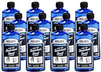 Milsek One Step Stainless Steel Cleaner, 12-Ounce, Pack of 12, SS-12-12PK