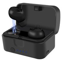 Wireless Earbuds, True Bluetooth Headphones Noise Cancelling HD Stereo Twins Mini Invisible Headset with Portable Charger Box and Built-in Mic, for iOS、Android、Tablet etc.Various Kinds of Equipment