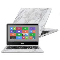 MightySkins Skin Compatible with Asus Chromebook Flip C302CA 12.5" (2016) - Frost Marble | Protective, Durable, and Unique Vinyl Decal wrap Cover | Easy to Apply, Remove | Made in The USA