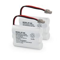 GLEPOWEER BT-446 Battery for Uniden BT-446 BT-1005,BP446 BT1005 TRU8885 DCX150 TXC400 TXC580 DCT646 DCX770 TCX800 TXC860A TCX950 TRU8888 TRU9460 TRU9465 TRU9480 TRU948 Cordless Phone(2 Pack)