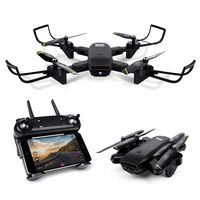 Cooligg S169 WiFi FPV Optical Flow Selfie Drone,Visual Position Fix,Dual Camera Switching,360°Flipping+Real-Time Transmission,Mobile Control