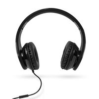 Eonon Active Noise Cancelling Headphones Wired, Over Ear with Mic, Sound Cancelling Headphones Foldable Lightweight for C1100A/ L0318/ L0299A/C0318 Car DVD Player -A0136B（Black）