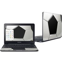 Mightyskins Skin Compatible with Samsung Chromebook 3 11.6" - Soccer Ball | Protective, Durable, and Unique Vinyl Decal Wrap Cover | Easy to Apply, Remove, and Change Styles | Made in The USA