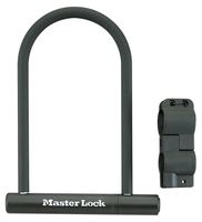 Master Lock 8184DSG U-Lock with Bracket, 8-1/4 Inch