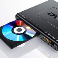 HDMI DVD Player for TV with Remote, ELECTCOM DVD CD Players for TV with HDMI, Region Free DVD Players for TV