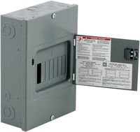 Square D QO816L100DS Load Center, Lug, 100A, 120/240Vac, 1Ph