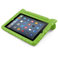 iPad Mini Case, BUDDIBOX [EVA Series] Shock Resistant [Kids Safe][Stand Feature] Carrying Case for Apple Mini iPad 2/3/4 and Retina, (Green)
