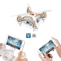 GoolRC Wifi FPV Mini Drone With Camera Live Video, 3D Flips, High/Low Speed, High Hold Mode, One Key Return Smallest RC Quadcopter