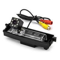 aSATAH 8 LED Adjustable Angle Car Rear View Camera for Toyota RAV4 RAV-4 RAV 4 / Toyota Vanguard 2006~2012 &Vehicle Camera Waterproof and Shockproof Reversing Backup Camera (8 LED Adjustable Angle)