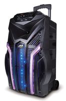 Naxa Electronics NDS-1511 Wireless Portable Karaoke Speaker, Black