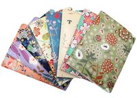 8pcs Mini Notebook,Floral Patterns Portable Pocket Journal Steno Memo Notebook MiniDaily NotePad(8 Patterns,Ruled Pages)