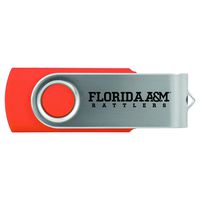 LXG, Inc. Florida A&M University -8GB 2.0 USB Flash Drive-Orange