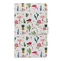 wogozan 3 inch Foldable Album 96 Pockets for Fujifilm Instax Mini 9 mini8 7s 70 90 50 25 Instant Camera (Flamingo Cactus)