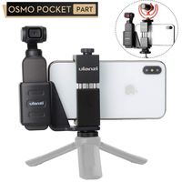 Accessories for DJI OSMO Pocket - ULANZI OP-1 Mobile Phone Tripod Holder Mount Fix Stand Bracket Set with Tripod Cold Shoe Mount for OSMO Pocket Handheld Gimbal