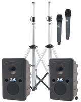 Anchor Audio Go Getter Deluxe AIR Package Dual with Wireless Companion Speaker and Two Wireless Microphones