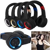Logistt Bluetooth 4.2 Wireless Headset Folding Music Headphone with MicWireless Bluetooth FM Radio TF Card Headset