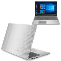 MightySkins Skin Compatible with Lenovo Ideapad 330S 15" (2018) - White Carbon Fiber | Protective, Durable, and Unique Vinyl Decal wrap Cover | Easy to Apply, Remove | Made in The USA