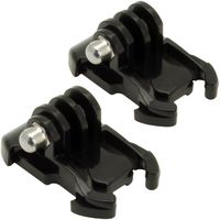 Ultimaxx Heavy Duty Chest or Helmet Buckle Mount for All GoPro Cameras - 2 Pack