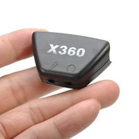 2.5mm Jack Micphone Earphone to 3.5mm Audio Adapter Converter for Microsoft Xbox 360 Controller Headset Headphone