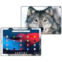 MightySkins Skin Compatible with Google Pixel Slate 12.3" (2018) - Wolf | Protective, Durable, and Unique Vinyl Decal wrap Cover | Easy to Apply, Remove, and Change Styles | Made in The USA