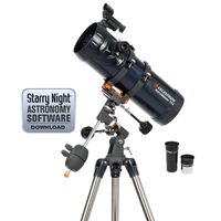 Celestron 31042 AstroMaster 114 EQ Reflector Telescope (Renewed)