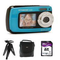 Vivitar Waterproof 18.1MP Digital Camera IE085 - Blue w/Accessory Kit