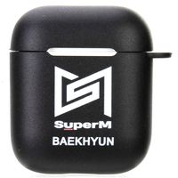 Cianowegy Kpop SuperM Taemin Baekhyun Taeyong Airpods Case Accessories Shockproof Case Cover Portable & Protective Silicone Skin Cover Case for Apple Airpods(Baekhyun)