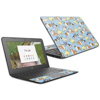Mightyskins Skin Compatible with Hp Chromebook 11 G6 11.6" (2018) - Puppy Party | Protective, Durable, and Unique Vinyl Decal Wrap Cover | Easy to Apply, Remove, and Change Styles | Made in The USA