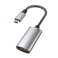 TiMOVO Type C to HDMI Hub Compatible for Devices with USB-C Port, Universal Aluminum USB-C/M to HDMI/F Hub Adapter 4K x 2K@60Hz Fit Samsung Galaxy S8/Surface Book/Mate 10 - Gray