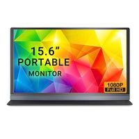 ELECROW Portable Monitor 15.6 Inch Full HD 1080P IPS USB Type C HDMI Computer Display for Laptop Mac Phone HDMI Device, PS4 Xbox, Nintendo, Raspberry pi, Mini PC, Mobile with Smart Cover