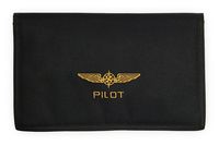 DESIGN 4 PILOTS brand pilot document pouch DOCUBAG, logbook case, aviation document