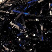 Black Metallic Shred