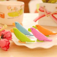 QHB Pencil Eraser 1PCS Novelty Cute Parrot Pencil Eraser For Writing School Nursery Gift Stationery