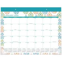 2020 Desk Calendar, Cambridge Monthly Desk Pad, 21-3/4" x 17", Standard, Anna (D1258-704)