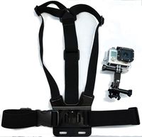 Navitech Adjustable Elastic Body Chest Strap Mount Belt Harness Compatible with The AKASO V50 Pro