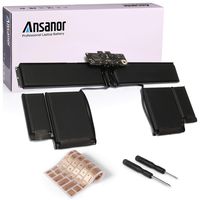Ansanor A1437 Battery for MacBook Pro Retina 13" A1425 (Late 2012, Early 2013 Version) - [Li-Polymer 11.21V 74Wh]