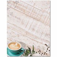 Coffee Time Letterhead Laser & Inkjet Printer Paper, 100 pack