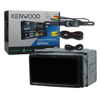2018 Kenwood Car Double DIN 2DIN 6.95" DVD CD receiver Apple CarPlay & Android Auto with Bluetooth and DCO (Back-up Camera)