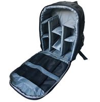 DSLR Camera Bag Backpack Video Photo Bags for Camera d3200 d3100 d5200 d7100 Small Compact Camera Backpack (gray)