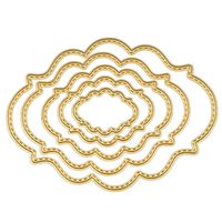 Cutting Dies,IHGTZS Independence Day DIY Die-Cut New Metal Stencils Album Paper Card circle template Metal Die Cutting Dies Stencil For DIY Scrapbooking Album Paper Card Decor Craft