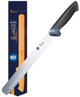 TITAN FORGE - Slicing & Carving Knife - 12" - Pro Series Knives - 7CR17MOV High-Carbon steel - Full Tang - NSF Certified