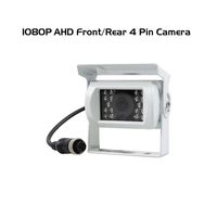 Ares Vision Vehicle 1080P/720P/700 TVL Aviation 4 PIN HD Rear/Front/Side/Waterproof Cameras (1080P, White R/F)